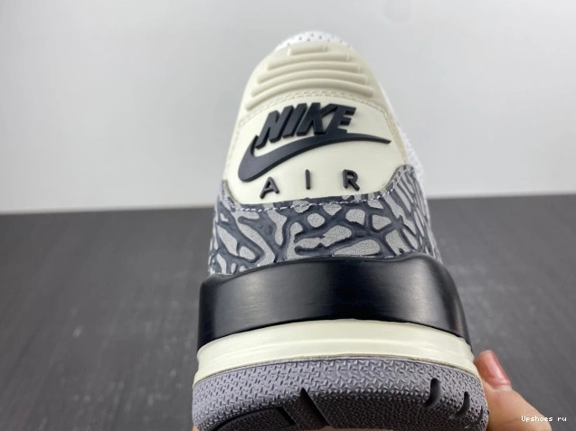 White 3 Jordan Reimagined Retro DN3707-100 Cement 0328